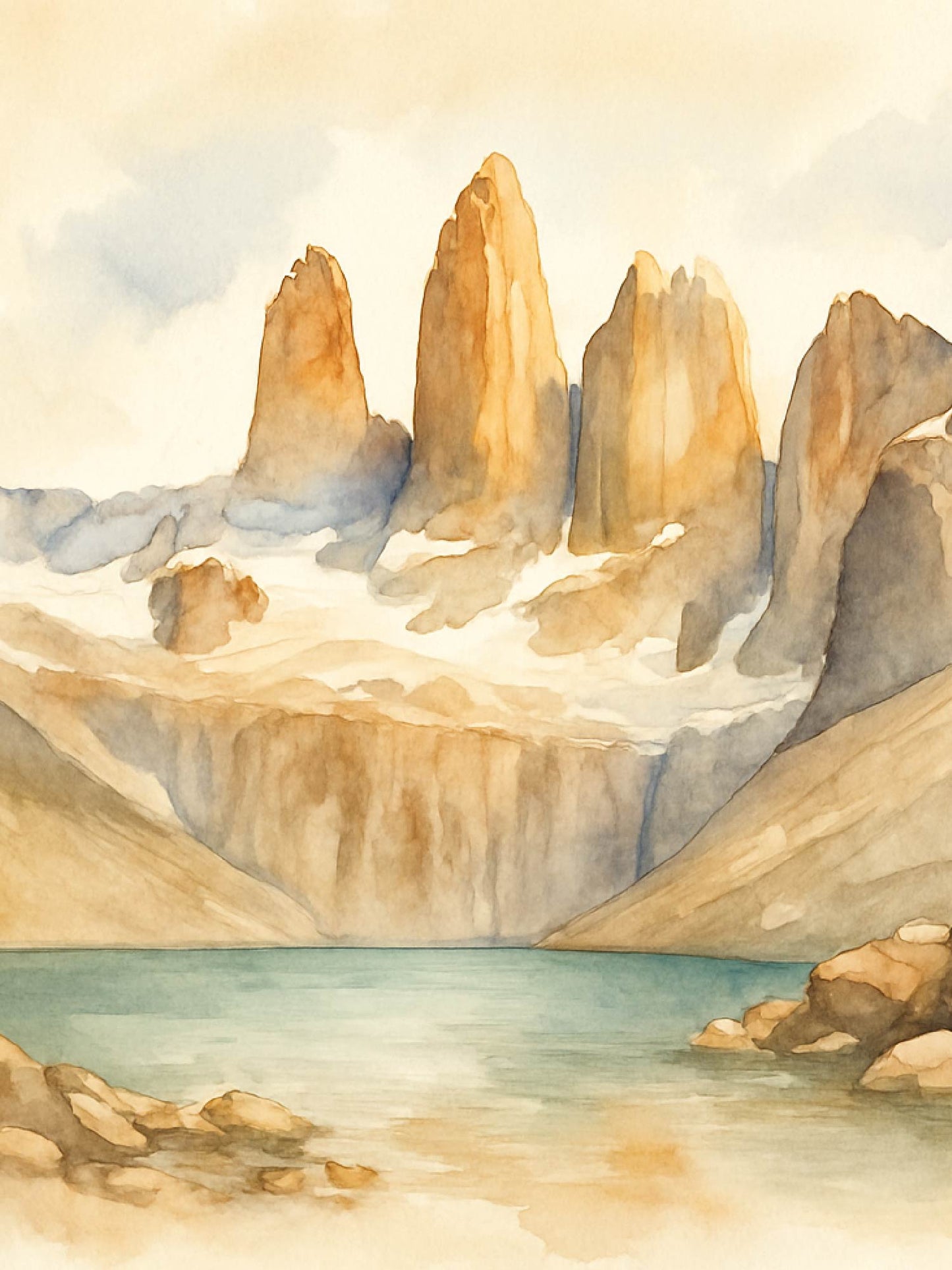 Papel Mural / Torres del paine