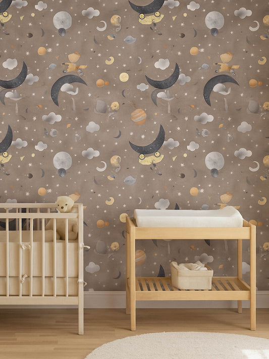 Papel Mural / Transito nocturno