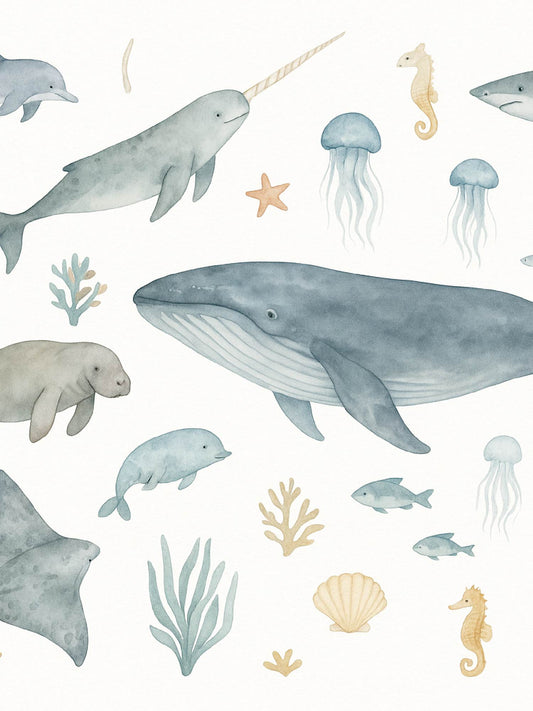 Papel Mural / Vida marina