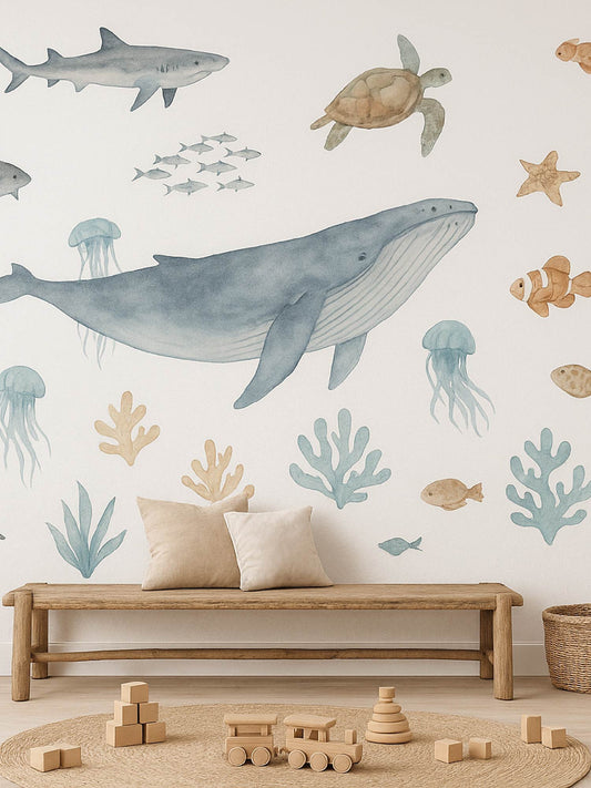Papel Mural / Vida marina