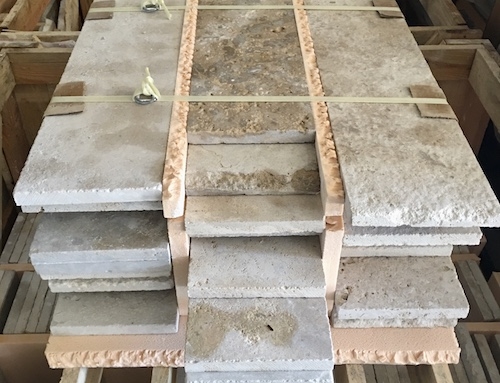 Recién llegado un nuevo stock piedra Limestone Francés